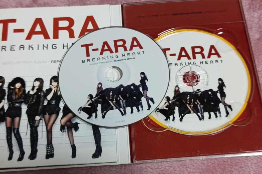 [USED] T-ARA 1st Album BREAKING HEART Repackage Edition