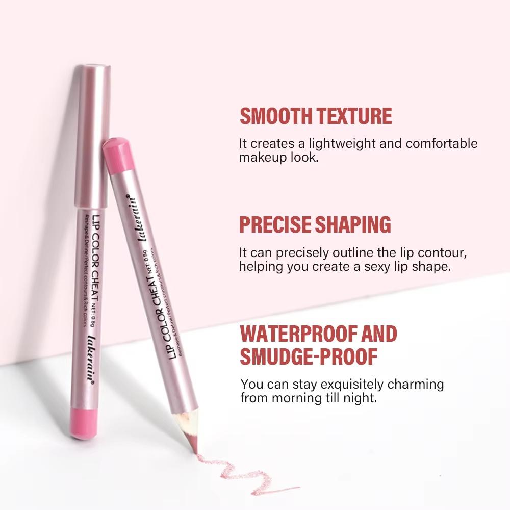 Mini Lip Liner Pen Pillow Intimacy High Color Define Sexy Lips Precision Waterproof Long-lasting Girlfriend Gifts Lip Liner Pen