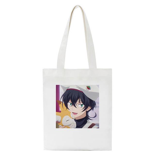SK8 The Infinity Yaoi Anime Shopper Nákupní tašky Taška taška Kabelky Taška přes rameno Vysokokapacitní skládací bavlna Eco