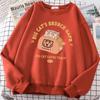 Cat Bread Maker Funny Cartoons Hoodies Women Autumn Fashion Sweatshirt Harajuku Hoody Loose Comfortable Clothing Hoodies & Sweatshirts Women’s