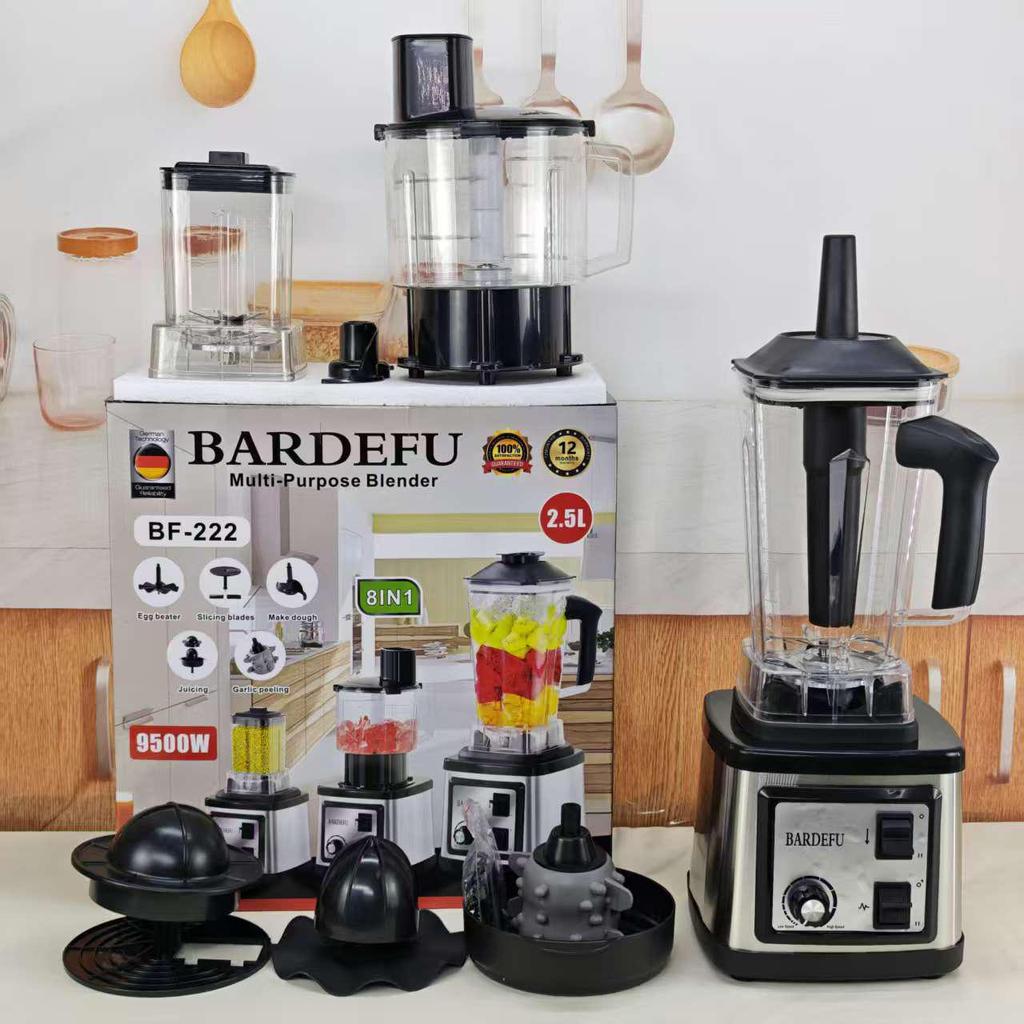 2-in-1 Multifunctional Blender & Juicer: Stainless Steel Food Processor for Fruits & Vegetables