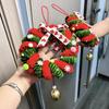 DIY Handgemachter Weihnachts-Türkranz Dekoration Hängende Ornamente Glockenanhänger Eltern-Kind Bastelmaterialbeutel Für Festliche Atmosphäre