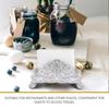 European Style Metal Paper Dispenser Zinc Zinc Zinc Alloy Gold Tissue Box Shiny Napkin Holder  Coffee Shop