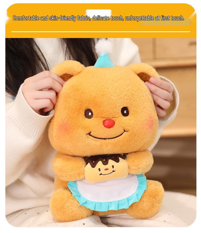 Butter Bear Plush Doll - Trendy Birthday Gift for Girls
