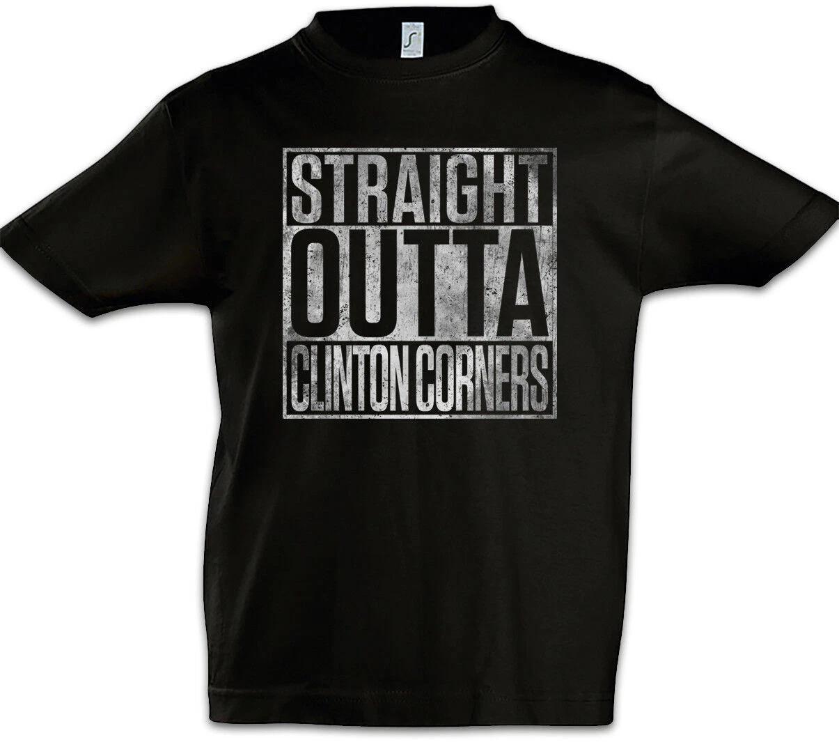 Прямиком из Клинтон Корнерс Дети Мальчики детская футболка Мальчики Картер Ситиком Веселая Страна 110
