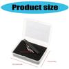 Heavy Duty Watch Crown Tube Insert Removal Tool Kit with 4 Interchangeable Head and Ergonomic Handle Watch Repair Tool