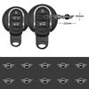 Car Styling Car Metal Emblem Stickers Car Remote Key Logo For Mini Cooper One Countryman R50 R53 R56 R60 F55 F56 F57 Clubman