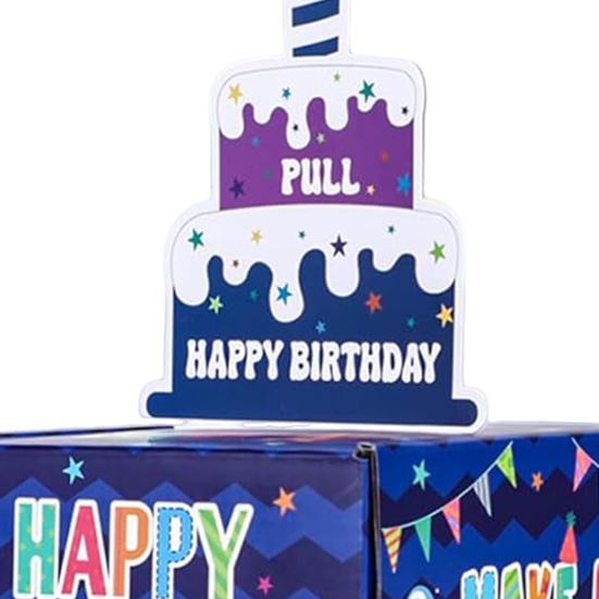 Cash Gift Birthday Money Box Colorful Letter Print Surprise Money Gift Boxes