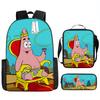 Spongebob Squarepants Children'S School Bag Male And Female Students Backpack Kindergarten Cute Cartoon Backpack Pencil Bag