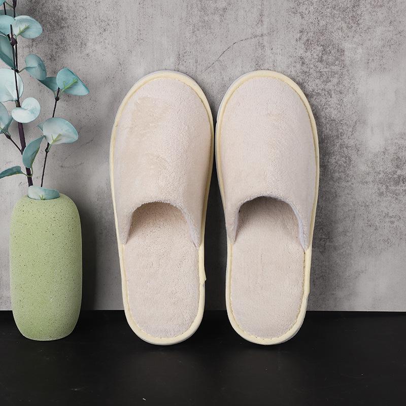 Anti-Slip Portable Thickened Disposable Slippers for Hotels, Inns, Beauty Salons, and Travel