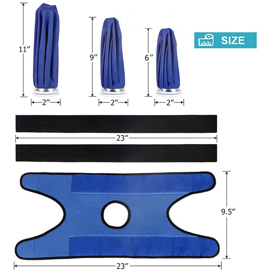 Ice Bag Pack & Wrap Pain Relief Hot Cold  Reusable For Knee Shoulder Back