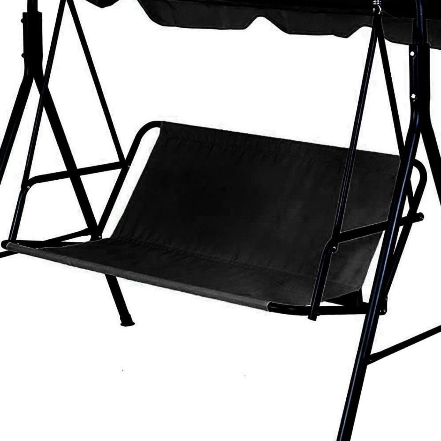 

Замена навеса для качелей, защита от любых погодных условий, водонепроницаемый, ультрафиолетовый, замена навеса для качелей на открытом воздухе seat чёрный