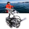 Fishing Reel with Carbon   Rock  Arm Stainless Steel Bearing 4KG Brake 5.2:1 Gear Ratio Double Handle IS1 1500