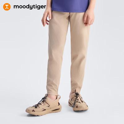 Moodytiger Kids' Summer Sun-Protective Water-Repellent Outdoor Jogger Pants