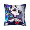 Pillow Case Sexy Loona Anime Square Pillow Cover Helluva Boss Retro Trendy Cushion Cover Pillowcases For Sofa Bedroom Home Decor