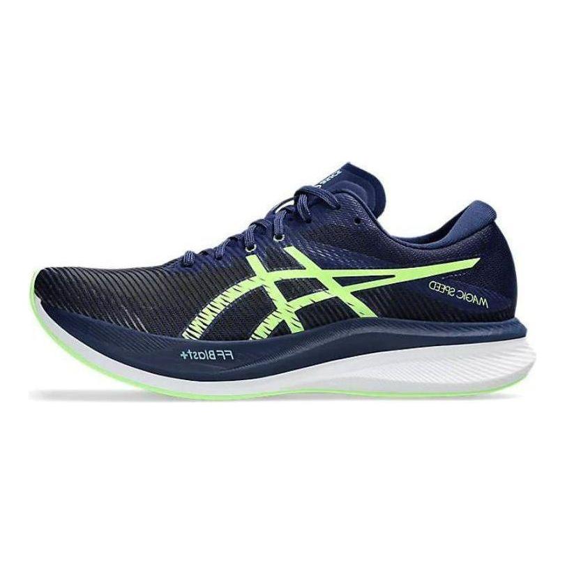 Asics Magic Speed 3 Blue Expanse Illuminate Green Men Sneakers 1011B703-401