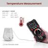 Digital Multimeter TRMS 6000 Counts Auto-Ranging Voltage Current Resistance Capacitance Temperature for Automotive