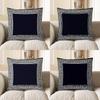 Home Decor Greek Key Pattern Square Pillow For Home Pattern Cushion Cover Suitable For Sofa Bedroom Car Pillow Cover