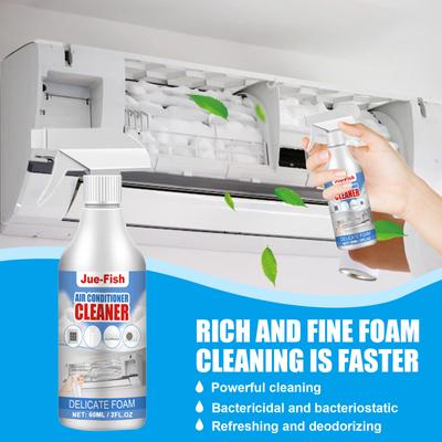 Jue Fish Air Conditioner Cleaner Household Hanging Cabinet Cleaner Removable Stain and Odor Removal Bubble Cleaning