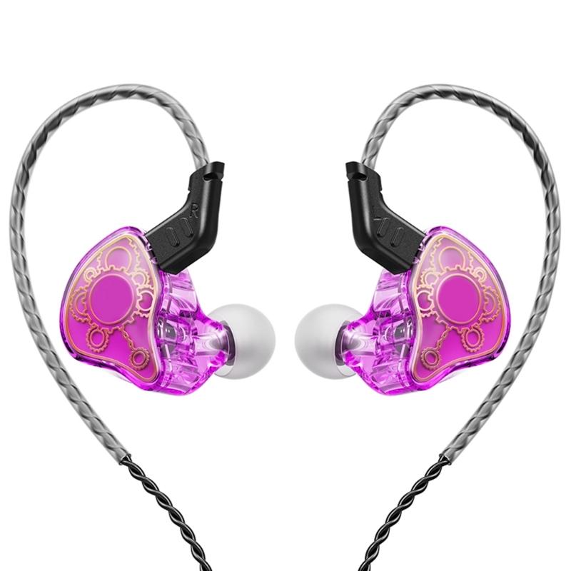 High Fidelitys Wireds Earbuds with Detachable 2Pin Cable and Enhanceds Bass for Music Lovers and Active Use