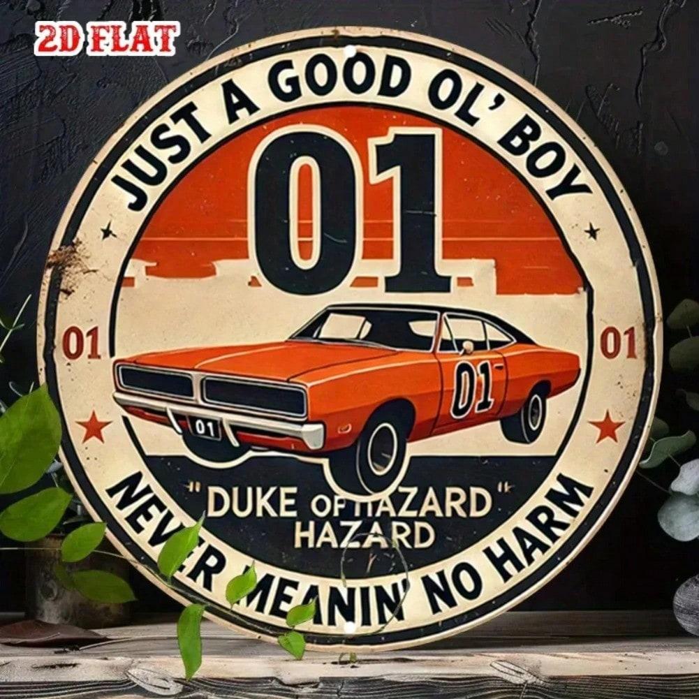 Винтажная металлическая жестяная табличка Настенное искусство Декор Домашний Бар Гараж Кафе 20x20