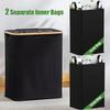 Large Recycling with Lid Opening Bottle Recycling Box Kitchen Storage