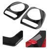 2Pcs Car Front Headlight Cover Headlamp Trim Decor Fit for Suzuki Jimny 2007‑2017