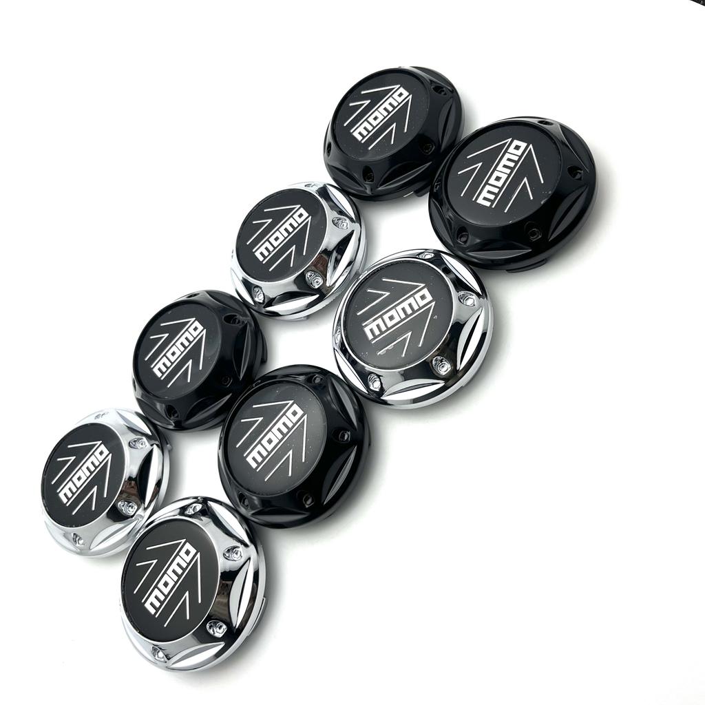 4 Stück/Los 68mm Auto Radnabenabdeckung Blume Hohe Kappe Passend 45mm MOMO Pfeil Emblem Abzeichen Aufkleber Styling Auto Zubehör