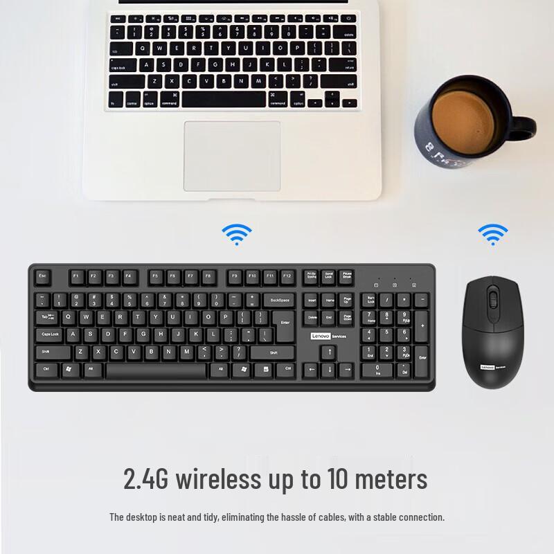 Lenovo PG10 Wireless Keyboard and Mouse Set