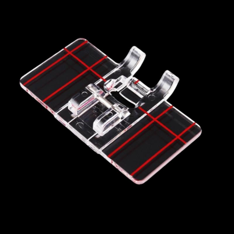 Plastic Clear Parallel Stitch tool Foot Presser Guide Foot Domestic Sewing Machine accessories