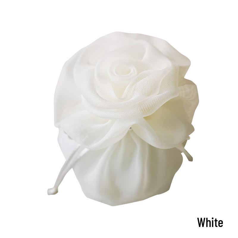 2023 Chinese Hanfu-Inspired Wedding Candy Gift Bag with Floral Design белый