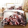 Fashion Anime Danganronpa Bedding Set Printed Bed Set With Pillowcase Bed Duvet Cover Soft Single Double Queen Super King Size