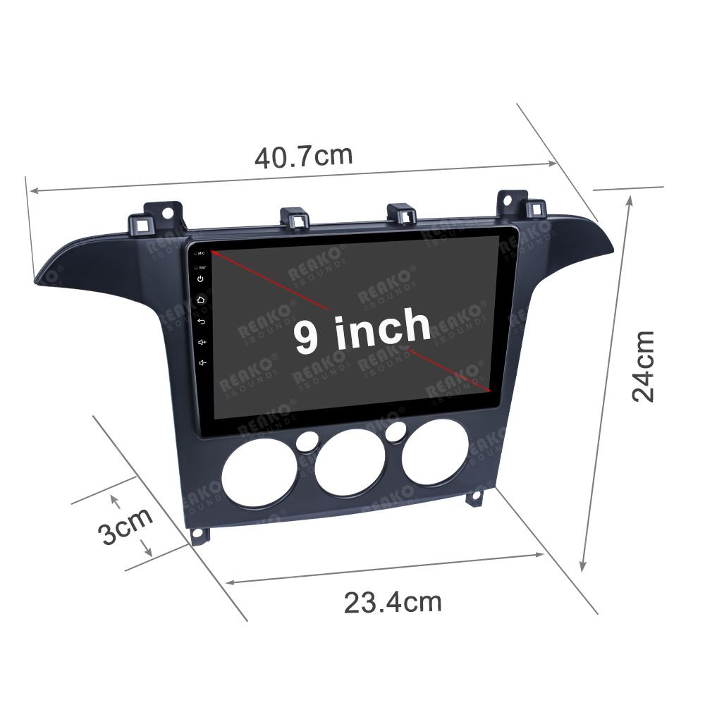 

REAKOSOUND для Ford S Max S-MAX 2007-2015 автомобильный радиоприемник мультимедийный видеоплеер GPS стерео Carplay Auto Android 4-core 2+64+mic