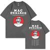 Singer Mac Demarco Law & Order Double Sided Print T-shirt Men Women Fashion Vintage Oversized Tshirt Men's Casual Cotton T Shirt