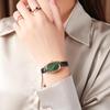 Retro Oval Ladies' Quartz Watch - Leather Strap, Simple Design