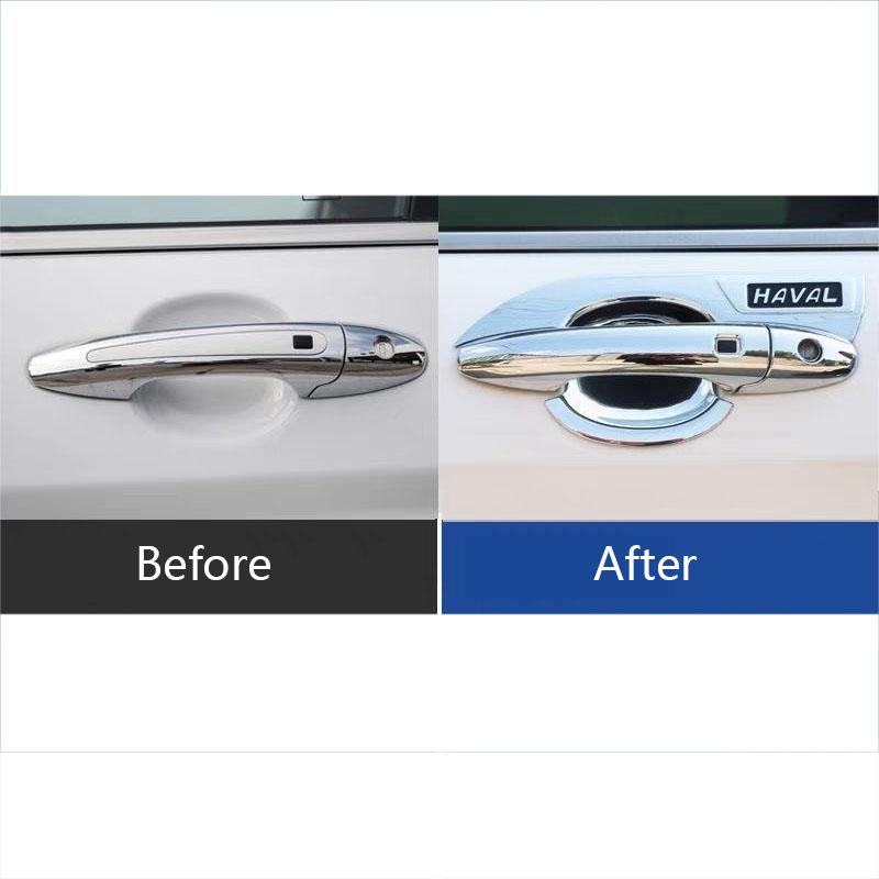 Car Door Handle Bowl Trim Cover Protect for Great Wall Haval M6 PLUS 2021 2022 2023 2024 2025 2026