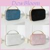 Sac de soirée élégant en Pu Métal pour Femmes avec Bandoulière Chaîne et Fermeture à Verrou pour Événements Formels