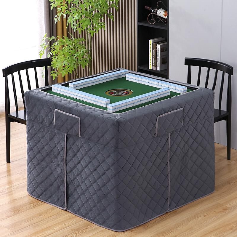 Square Dustproof Mahjong Table & Fireplace Cover Set