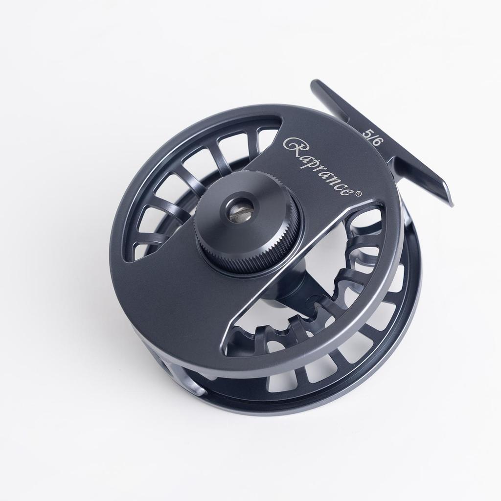 Raprance Fly Fishing Reel 5/6wt, 7/8wt ,Quick Push Button Switch, Durable  Fly Reel