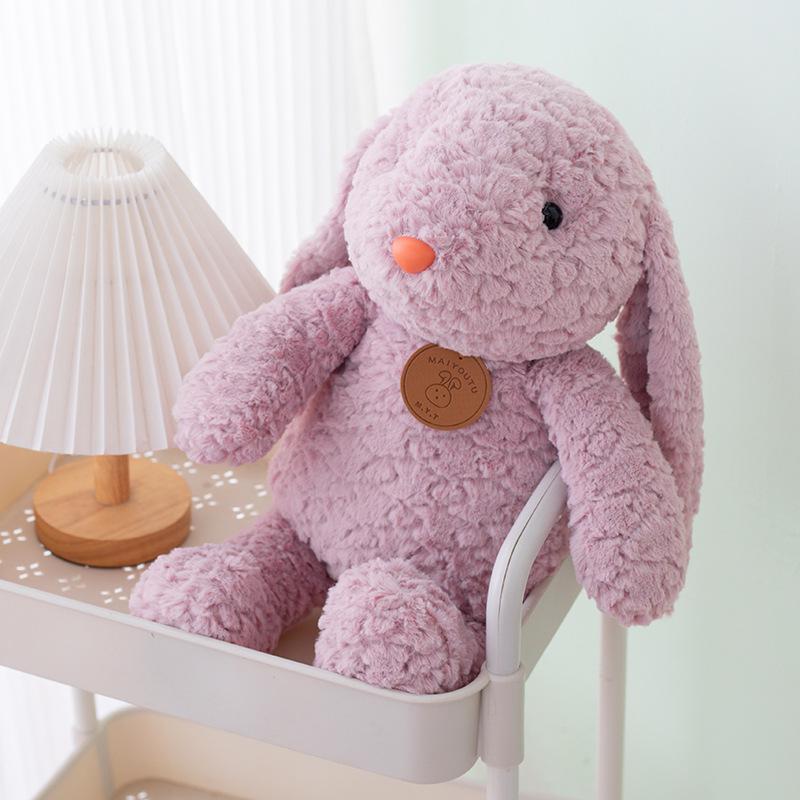 Bangbang Rabbit Plush Toy - Cute Lop-Eared Rabbit Teddy Bear Doll, Perfect Qixi Gift for Children and Girls