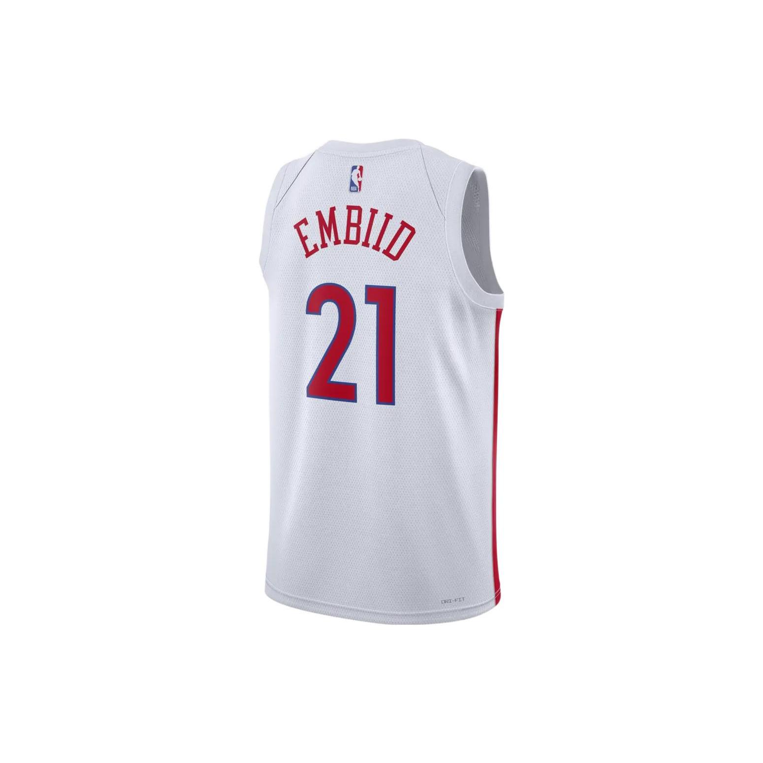 

Новая майка Nike Nba Joel Embiid Philadelphia 76ers City Edition 2022 Swingman DO9606-101 XXL