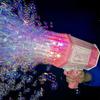Bubble Gun Rocket 69 Holes Bubbles   Launcher Shape Automatic Blower Soap Toys For Kids Children Gift Pomperos Toys