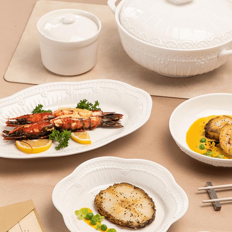 CORELLE Benini Master Series 22-Piece Tableware Set