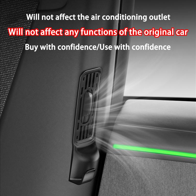 Rear Air Conditioning Vent Hook for Tesla Model YL Launch 2026 Rear Air Conditioning Vent Grille Automotive Interior Accessories