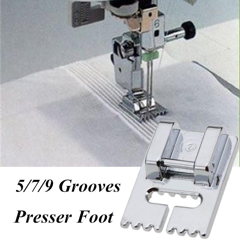 Professional Dressmaker Metal Making Pleat Sewing Machine Tucker