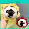 Adorable Original Plush White Faced Monkey Keychain Creative Cartoon Animal Gift
