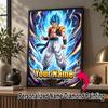 Personalized Gogeta Diamond Art Custom Name 5D Diamond Painting Full Drill DIY Craft