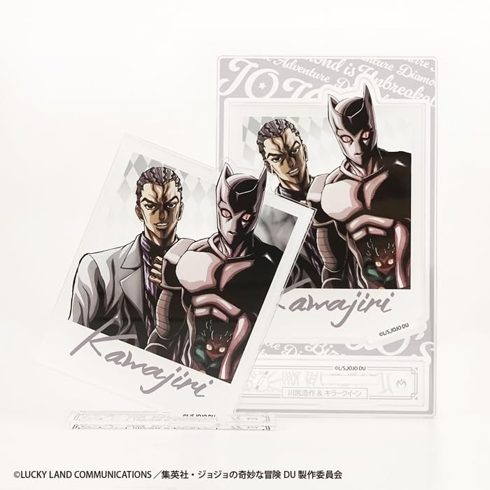 F-toys Confect JoJo's Bizarre Adventure: Diamond is Unbreakable Photo Style Acrylic Stands (10-Pack) Candy Toys/Gum (Full Set)