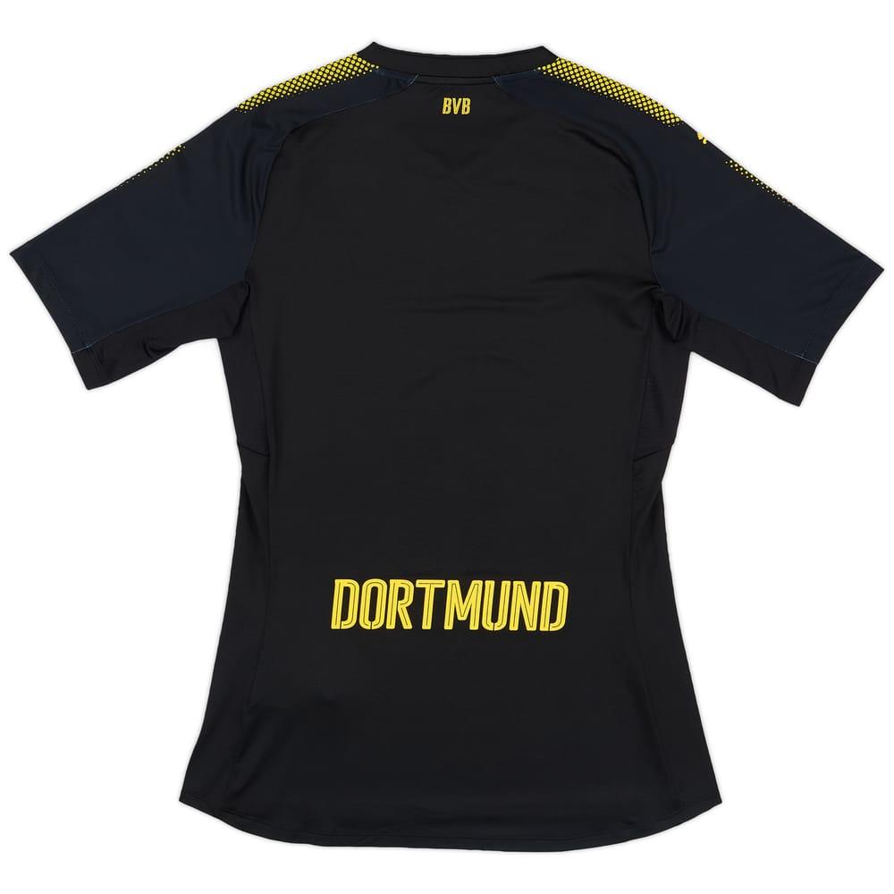 Puma 2017-18 Season Borussia Dortmund Player Edition Actv Away Sports Pullover Short Sleeve Football Jersey Unisex jersey 751651-02