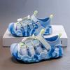 Children's sports sandals summer boys anti-collision bag head sandals non-slip breathable mesh wading river beach shoes